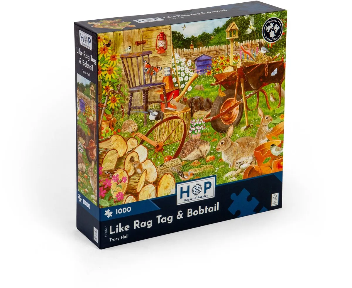 House Of Puzzles Like Rag Tag and Bobtail Legpuzzel 1000 Stuks - HP0657 - Multicolor