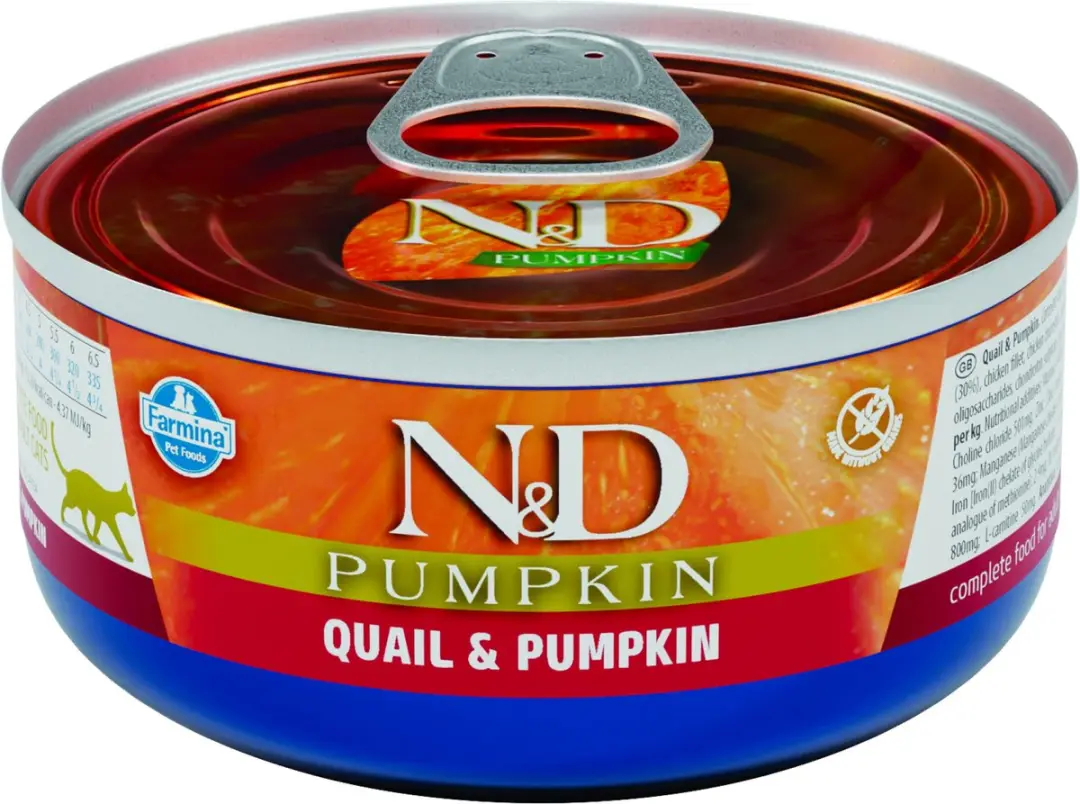 FARMINA N&D CAT QUAIL & PUMPKIN 80g