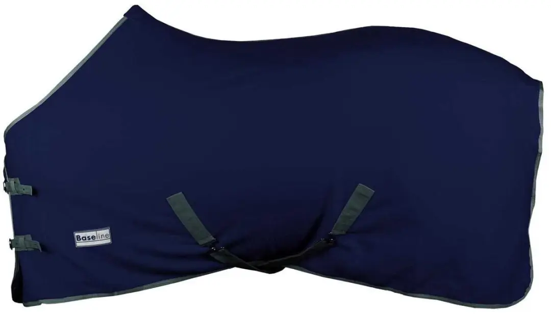 Baseline Polar Fleecedeken Paardendeken - 195cm - Kobalt - afbeelding 2 van 3