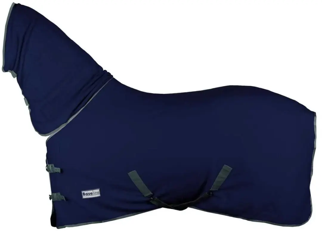 Baseline Polar Combo Fleecedeken - 185 - Rood - afbeelding 2 van 2