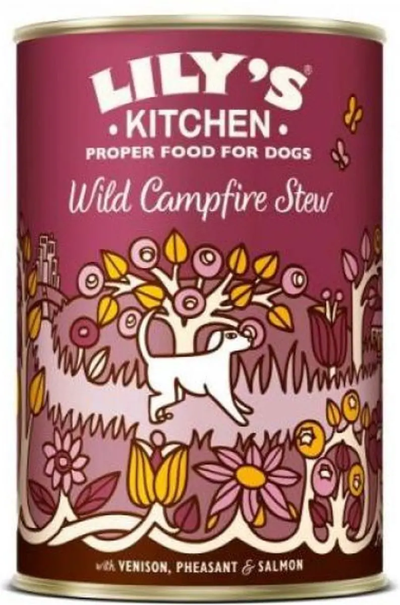 3x6x400 gr Lily's kitchen dog wild campfire stew hondenvoer