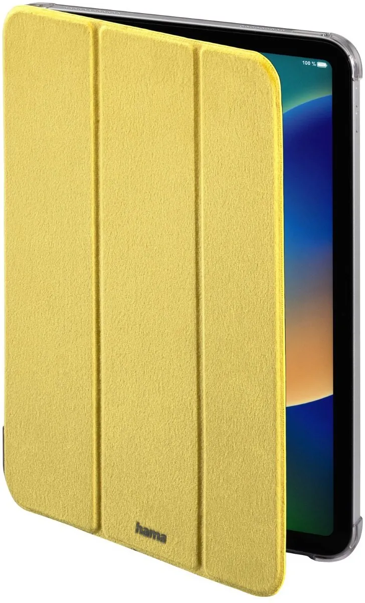 Hama Velvet Tabletcase Apple iPad 10.9 11 Inch - Geel