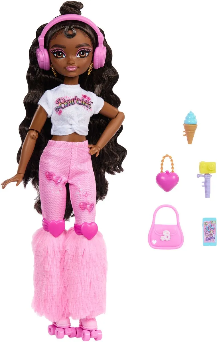Barbie Dream Besties Brooklyn Modepop - Meerkleurig - afbeelding 5 van 6