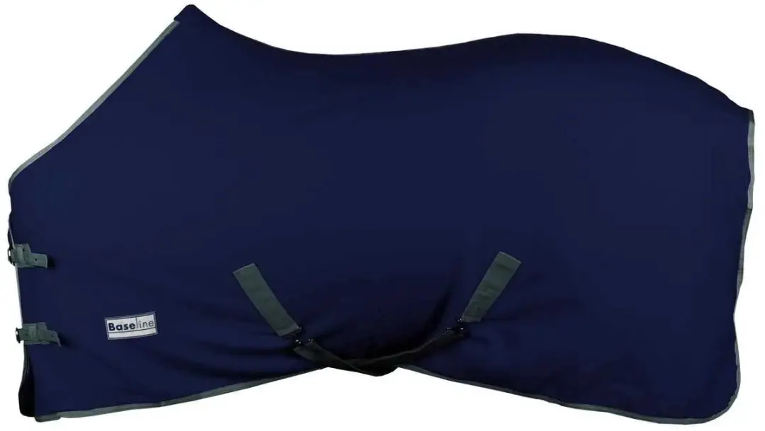 Baseline Polar Fleecedeken - Paardendeken - 155 - Rood - afbeelding 2 van 2