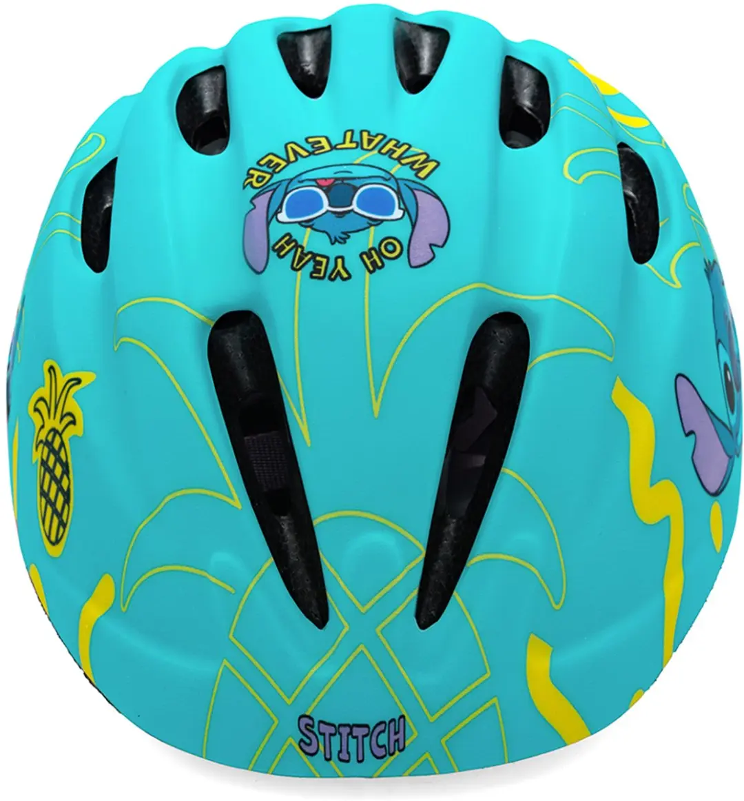 Disney Stitch Kinderfietshelm Maat S - Lichtblauw - afbeelding 2 van 6