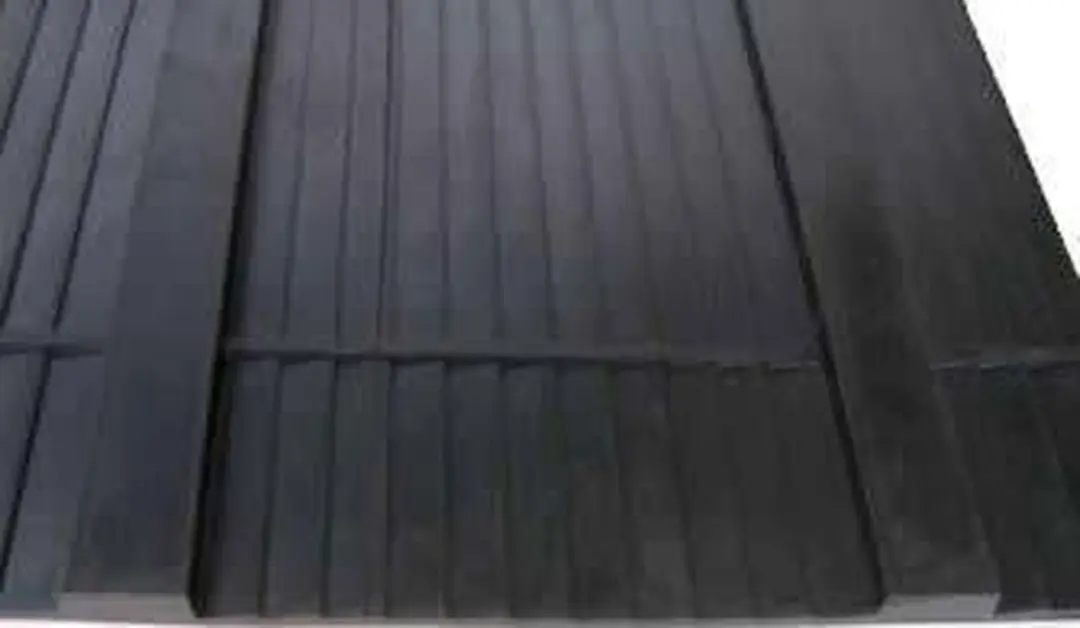 Rubber laadklep mat