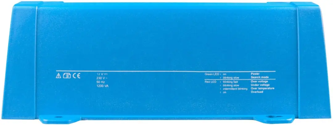 Victron Phoenix 12/1200 Omvormer Schuko PIN122121210 - Blauw - afbeelding 4 van 5