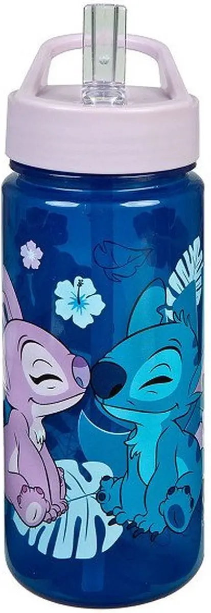 Lilo & Stitch Bidon - Lekvrij met Drinktuit - 500ml - afbeelding 4 van 6