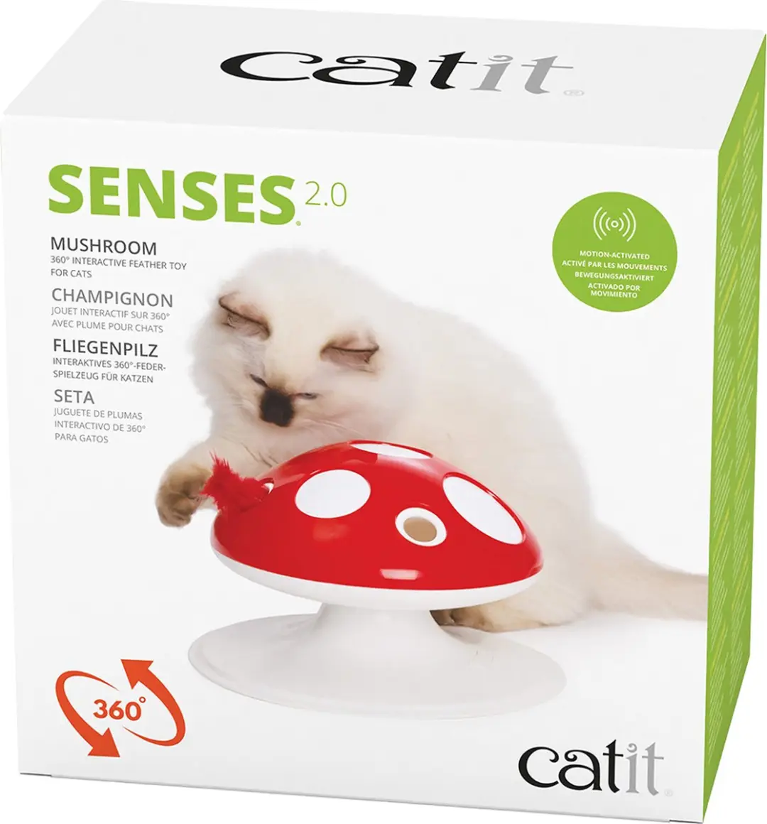 Catit Senses 2.0 Mushroom Kattenspeelgoed