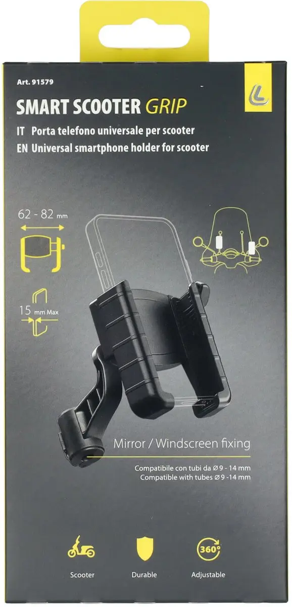 Lampa Smart Grip Telefoonhouder Scooter