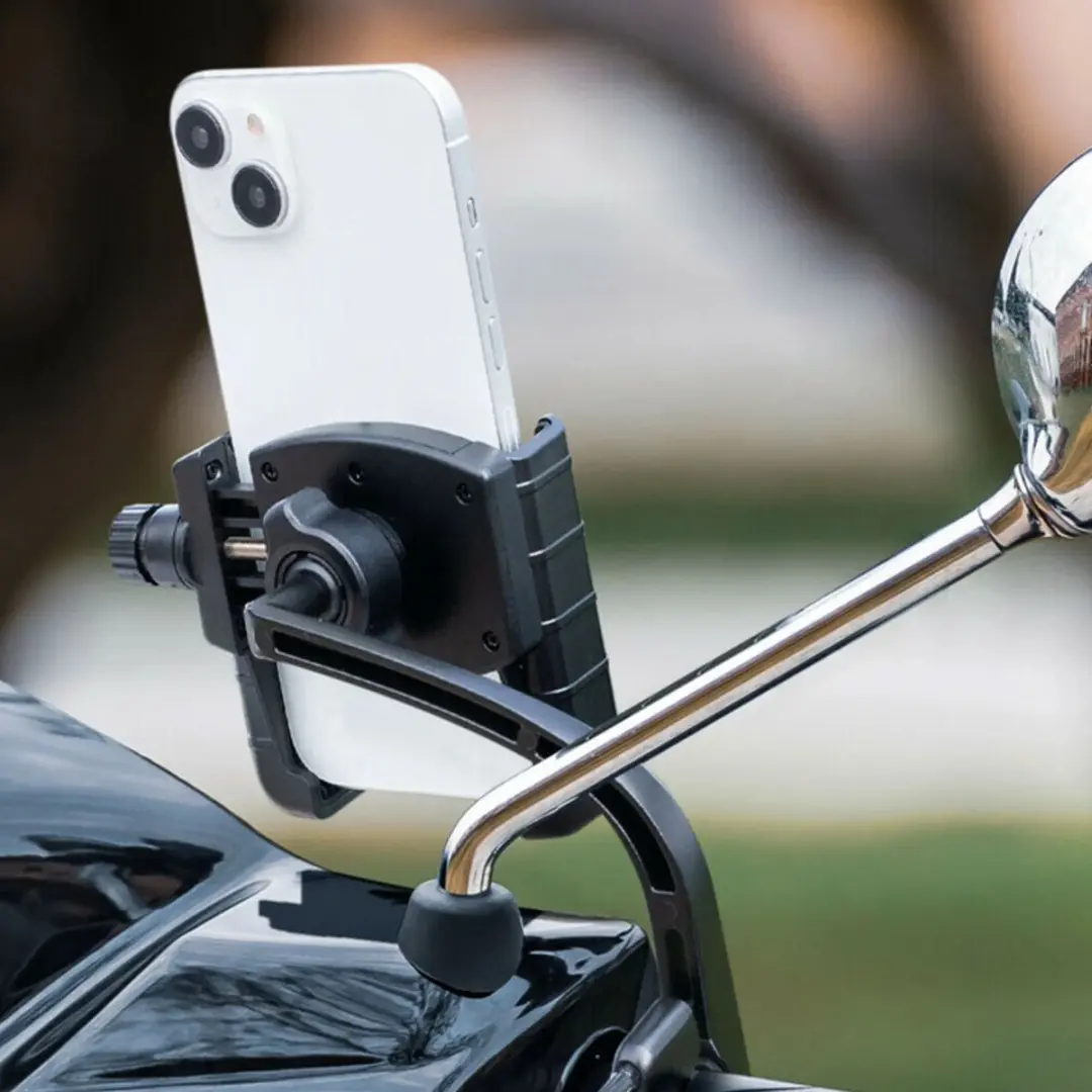 Lampa Smart Grip Telefoonhouder Scooter - 360° draaibaar - Zwart - afbeelding 6 van 6