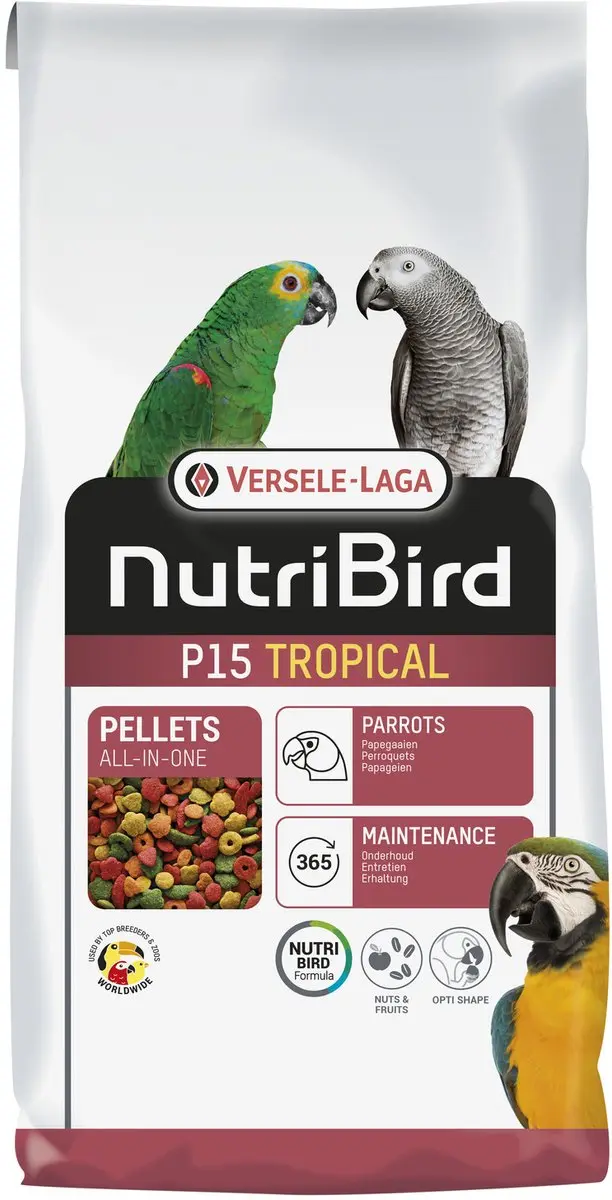 Versele-Laga Nutribird P15 Tropical Papegaai Vogelvoer 10kg
