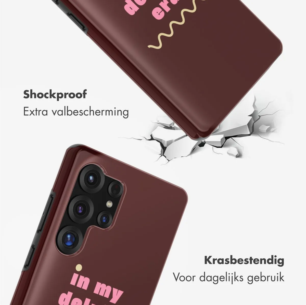 Selencia Hoesje Samsung Galaxy S25 Ultra - Delulu