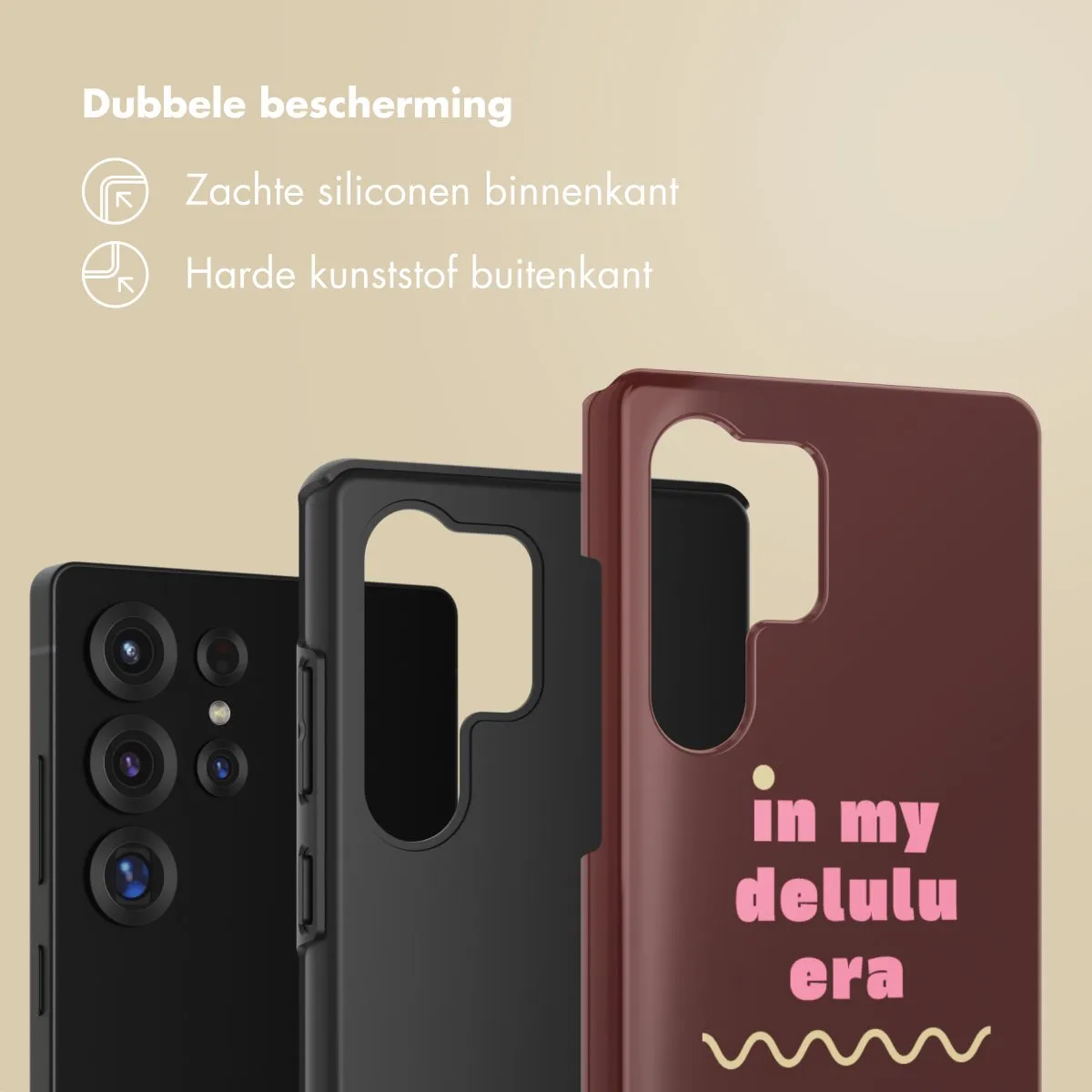 Selencia Hoesje Samsung Galaxy S25 Ultra - Delulu
