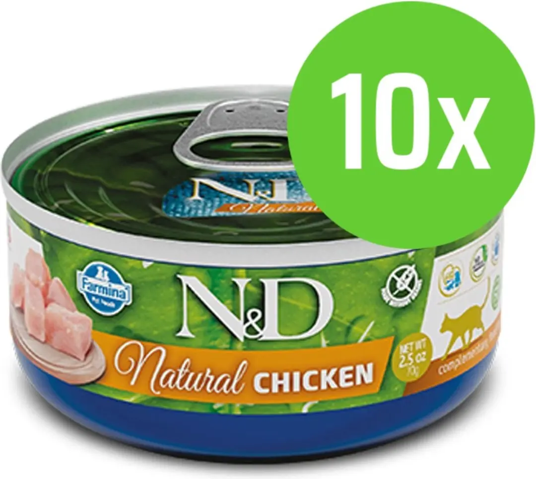 Farmina N&D Kat Natural Kip 80 gram
