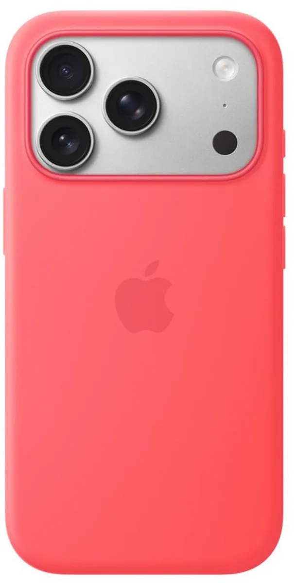 Apple Silicone MagSafe Hoes MHW04ZM/A - iPhone 17 Pro - Roze Goyave - afbeelding 3 van 4
