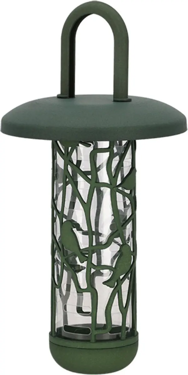 Esschert Design Gerecyclede Notensilo - 15x15x29.8cm - Donkergroen - afbeelding 6 van 6