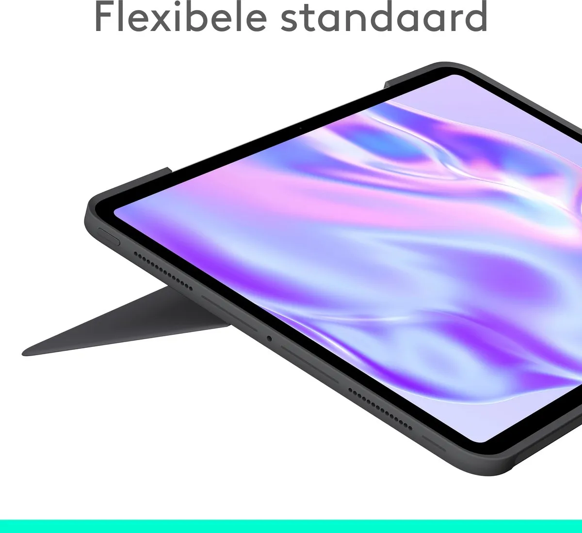 Apple iPad Pro 13 M4 Logitech Combo Touch Toetsenbord - Grijs