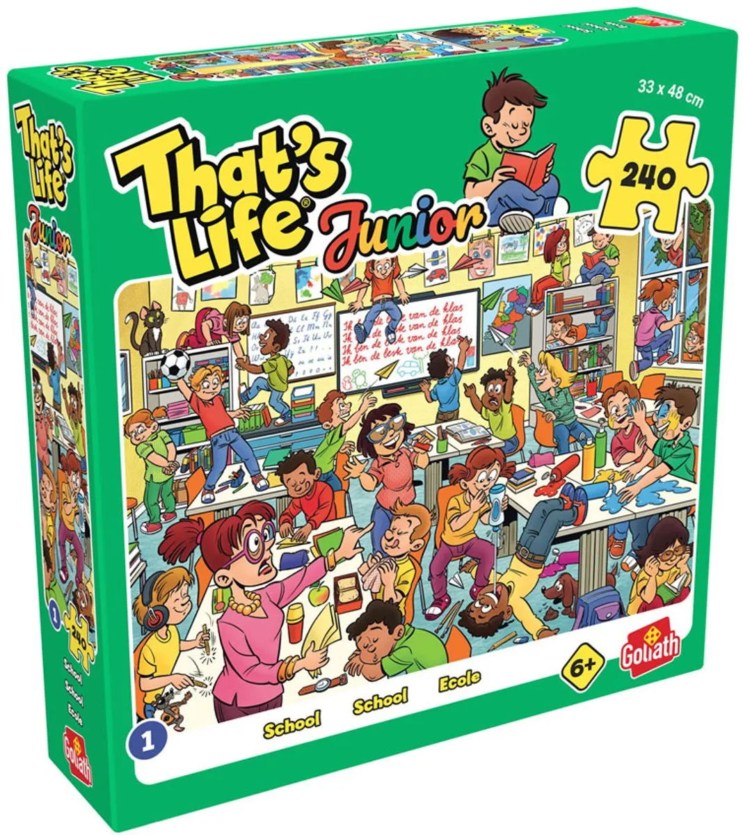 Goliath That's Life Junior Puzzel 240 Stuks - Multicolor