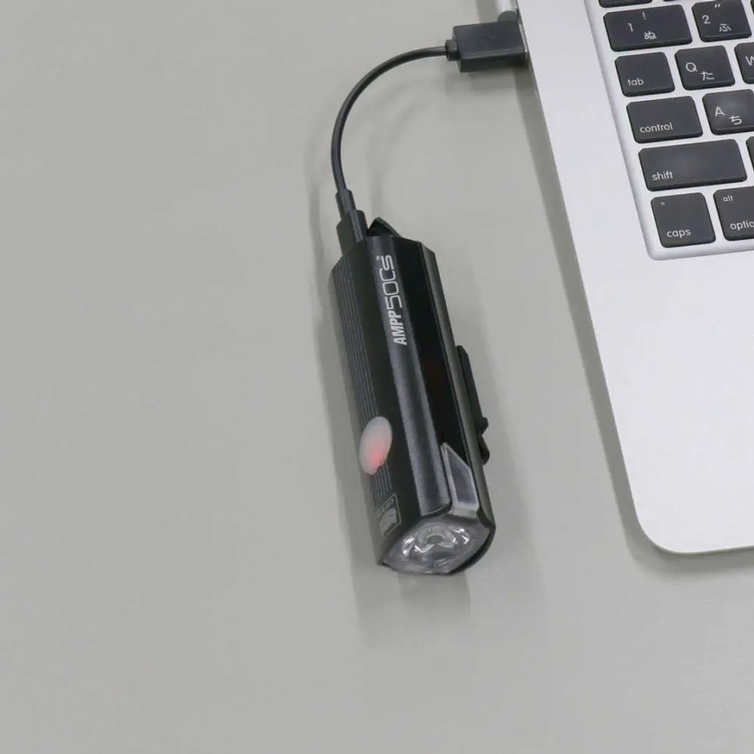 Cateye AMPP500S Voorlamp - 500 lumen - USB oplaadbaar - afbeelding 2 van 3