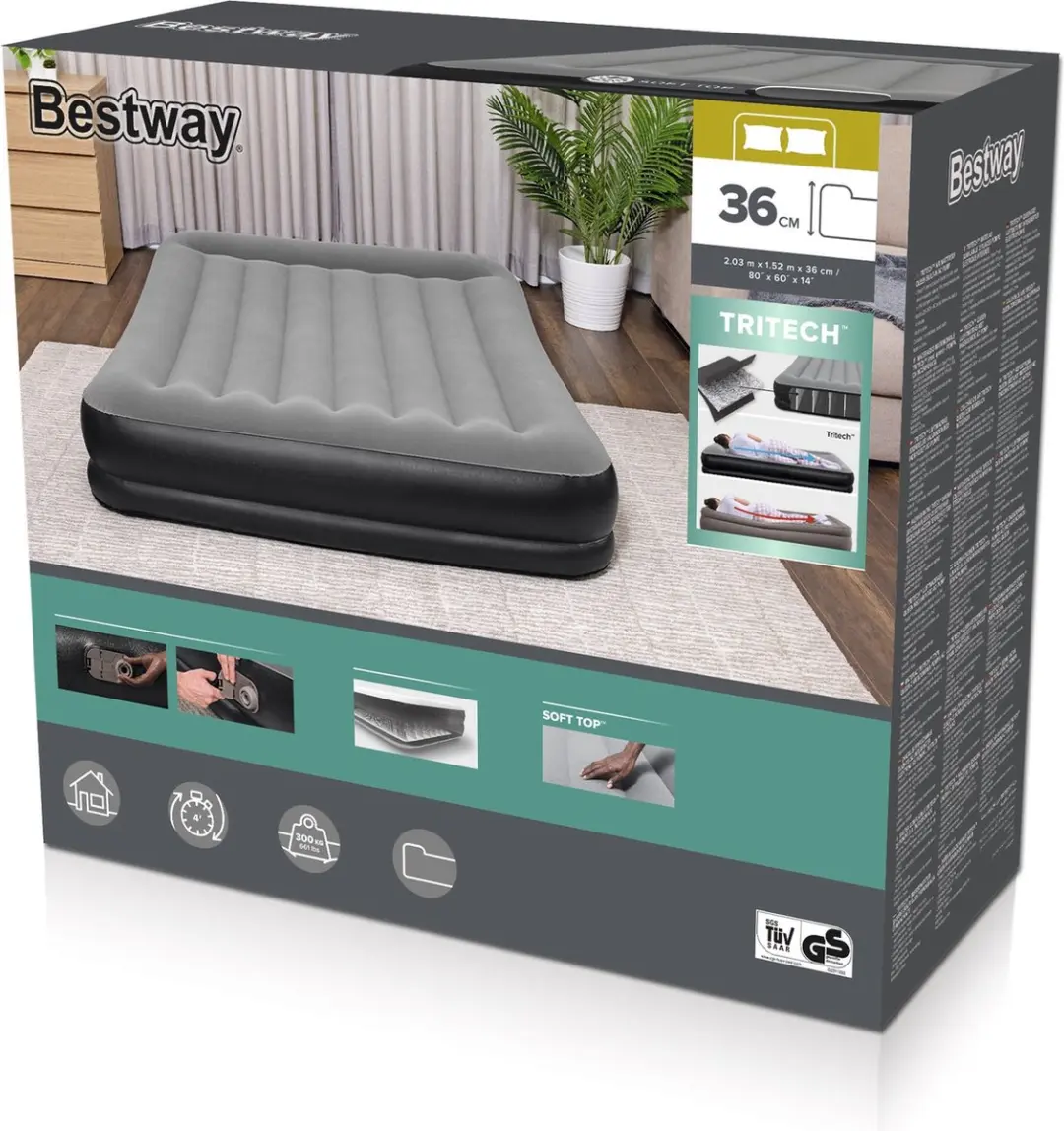 Bestway Takiti Opblaasbaar Bed 2-Zits