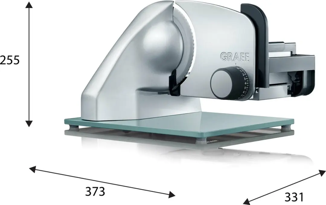 Graef Classic C20EU Snijmachine - Grijs - afbeelding 4 van 6