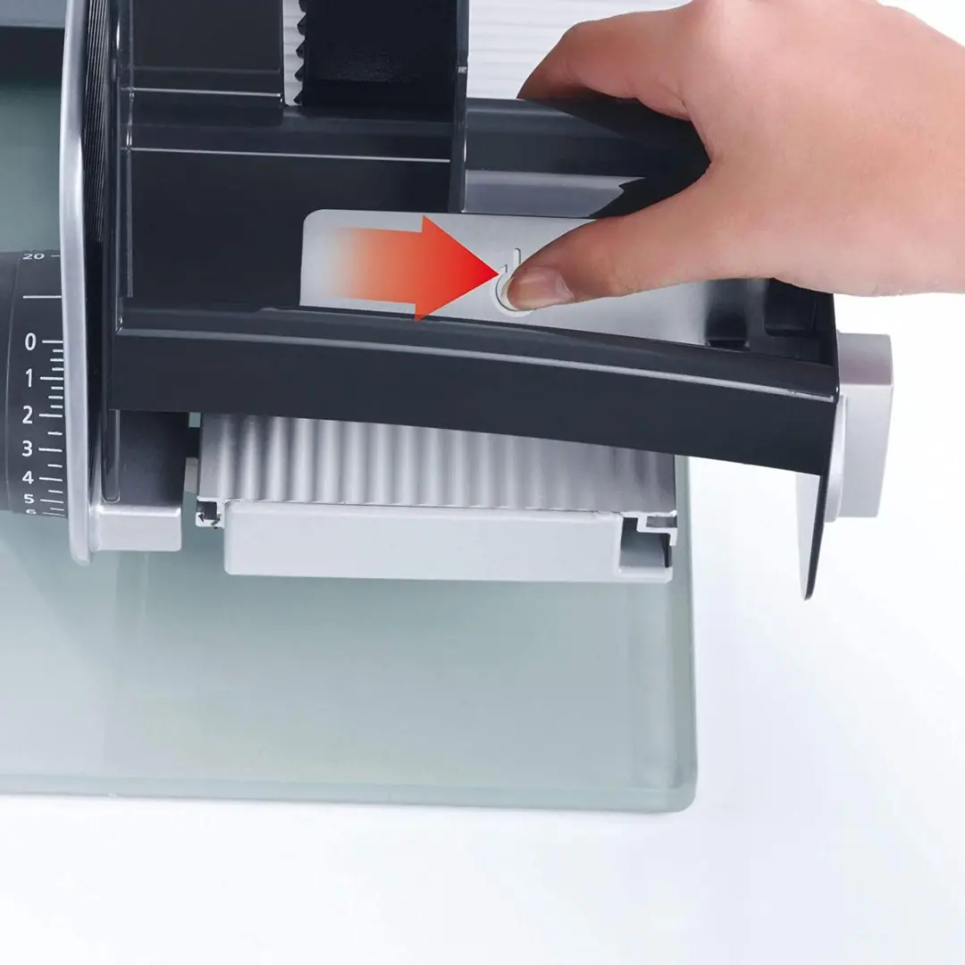 Graef Classic C20EU Snijmachine - Grijs - afbeelding 5 van 6