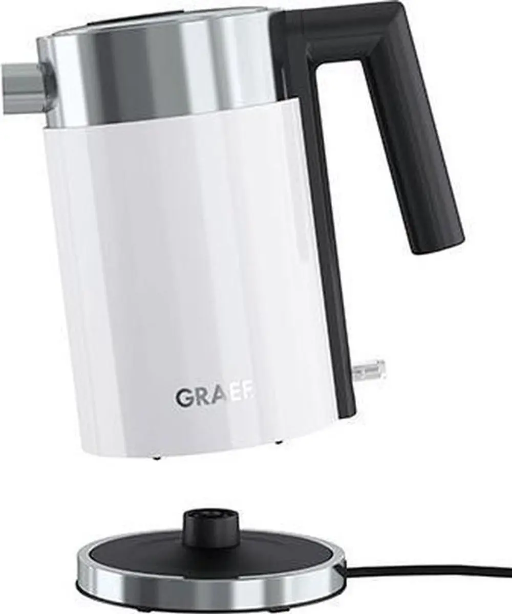 Graef WK401 Waterkoker - 2015W - 1 liter - Wit/RVS - afbeelding 6 van 6