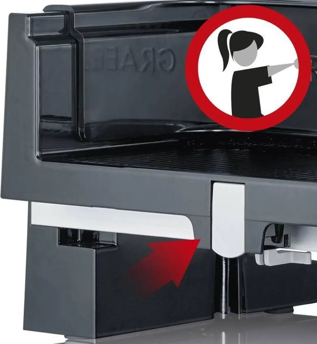 Graef Sliced Kitchen SKS100 Snijmachine - 170W - Zwart - afbeelding 5 van 6