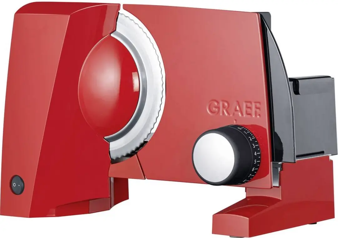Graef SKS 100 S10003 Elektrische Snijmachine 170W - Rood - afbeelding 5 van 6