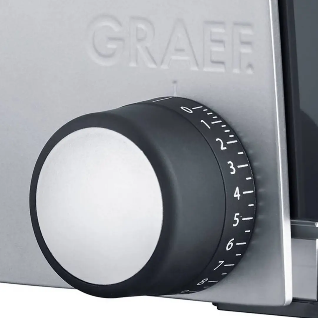 Graef Sliced Kitchen S32000 Snijmachine - 170W - Grijs - afbeelding 3 van 6