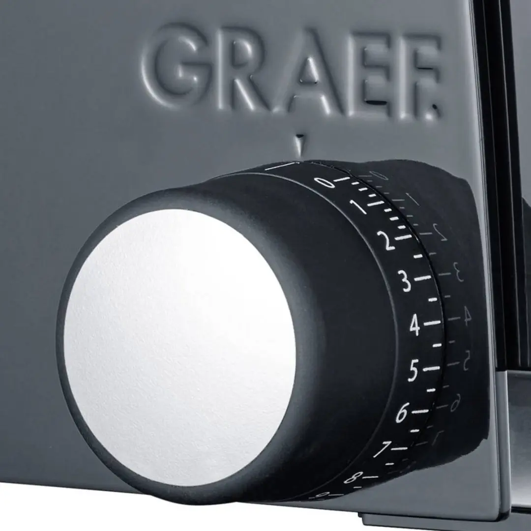 Graef S11002 Snijmachine - 170W - Zwart - afbeelding 2 van 4