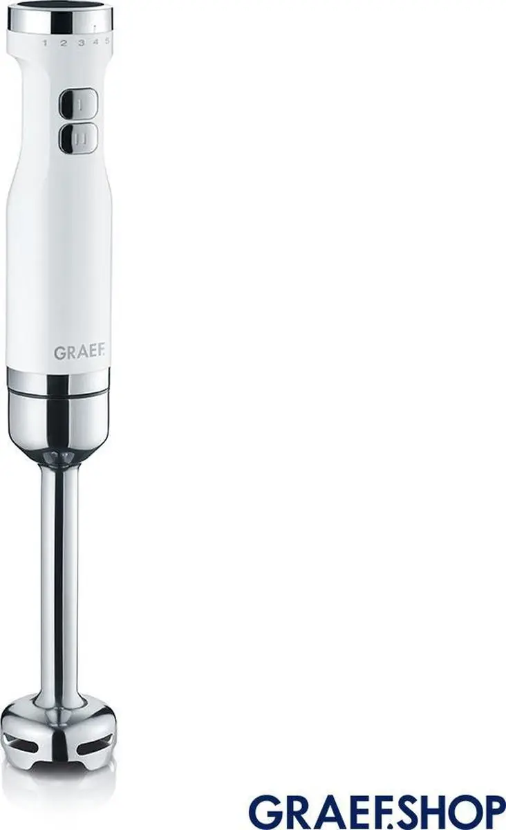 Graef HB501EU Staafmixer 800W - 0,7 l - Wit - afbeelding 3 van 6