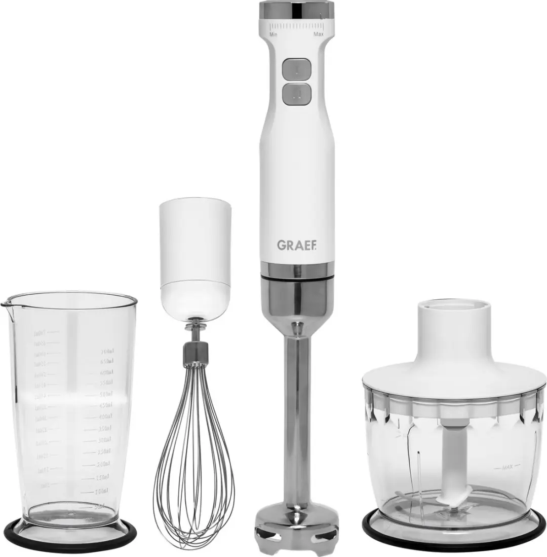 Graef HB501EU Staafmixer 800W - 0,7 l - Wit - afbeelding 4 van 6