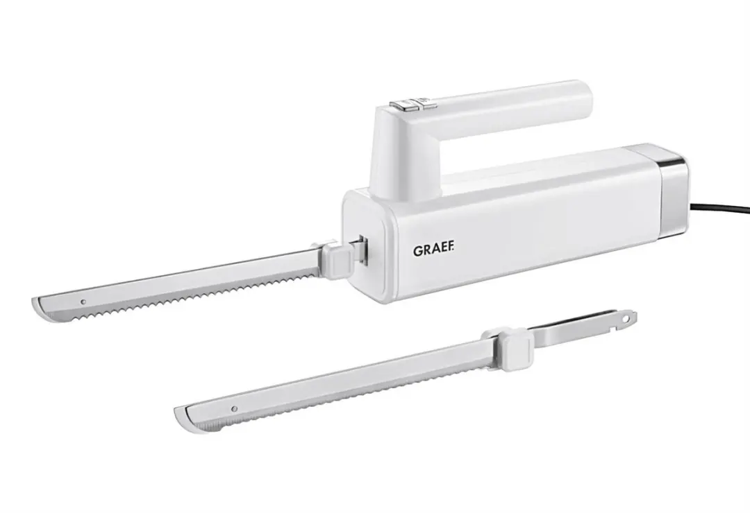 Graef EK501EU Elektrisch Mes 150W - Wit - afbeelding 2 van 6