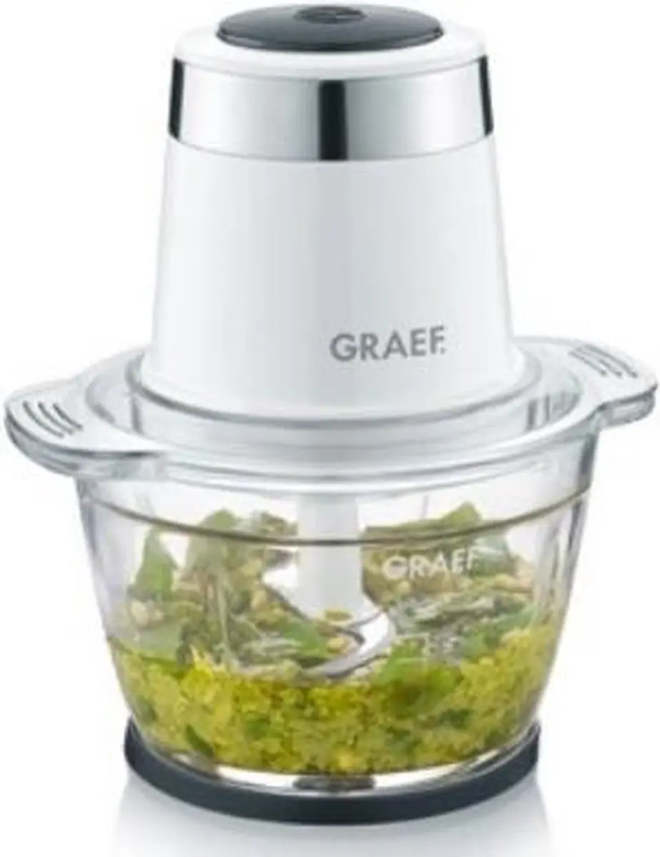 Graef CH501EU Hakmolen 1L - 500W - Wit - afbeelding 4 van 6