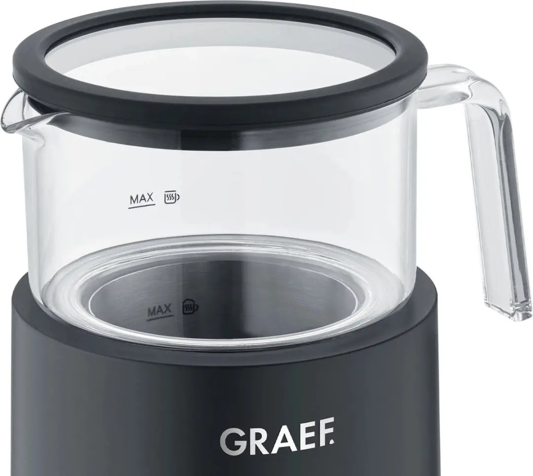 Graef MS902EU Melkopschuimer - 500W - Zwart - afbeelding 2 van 6