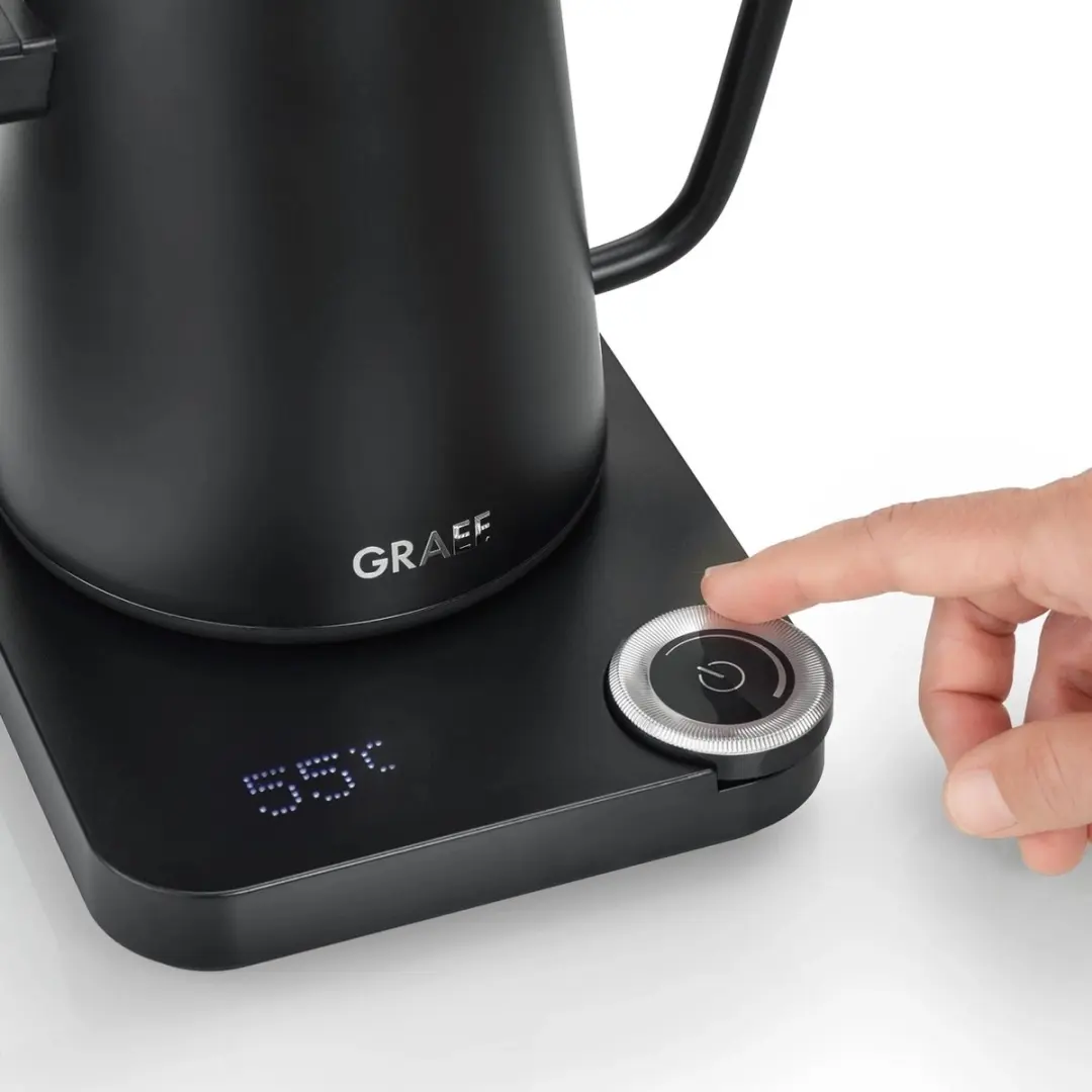 Graef GK502EU Waterkoker - 0,9 l - 1200W - Zwart - afbeelding 3 van 6