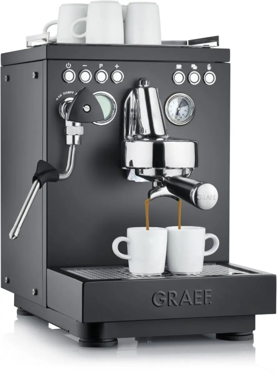 Graef Batessa Espressomachine Zwart