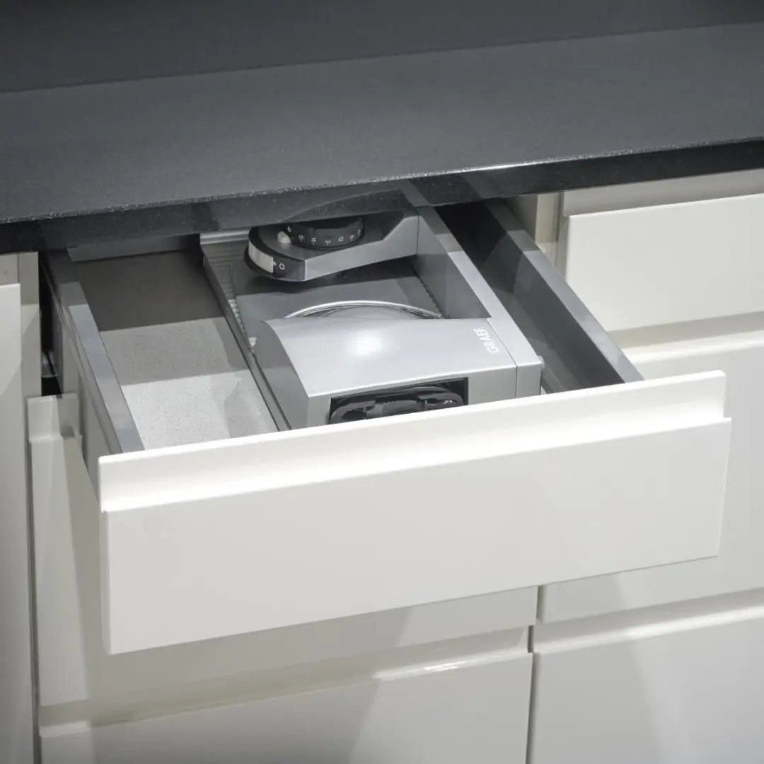 Graef MYtiny MT1000EU Snijmachine - 170W - Zilver - afbeelding 5 van 6