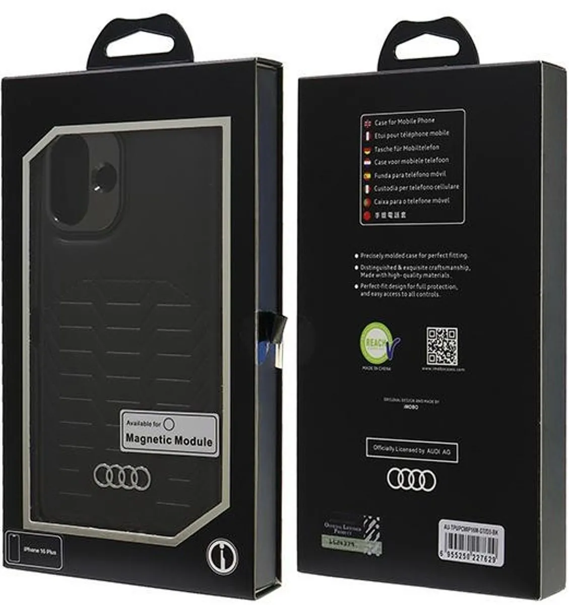 Audi Hoesje voor iPhone 16 Plus 6.7 - Transparent - afbeelding 4 van 6