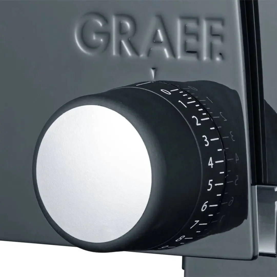 Graef S 12002 Snijmachine - 170W - Zwart - afbeelding 3 van 5