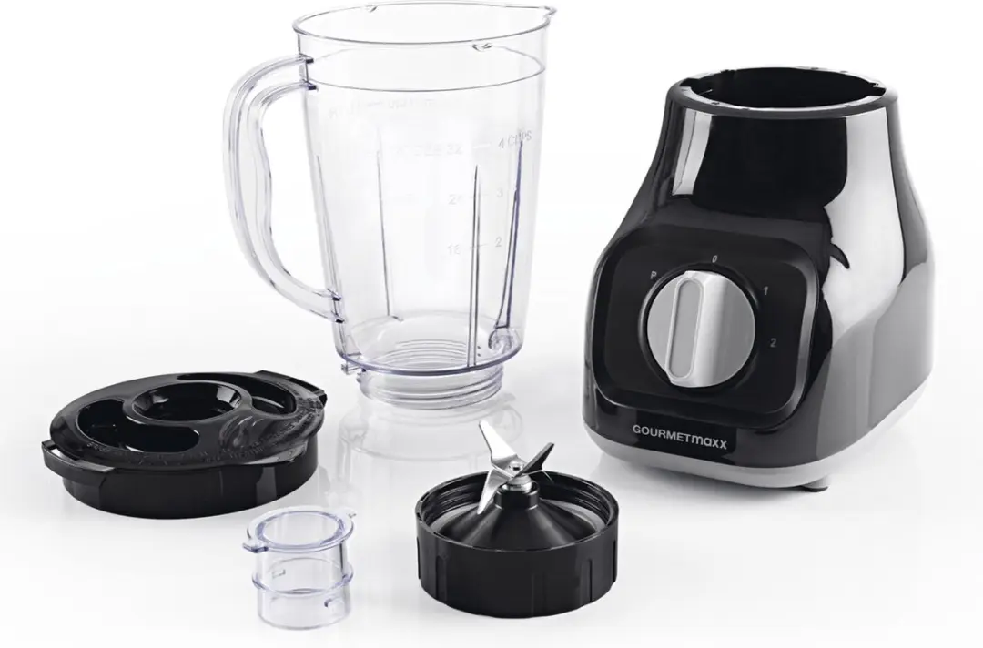 Gourmetmaxx Stamixer 10998 - 350W - 1,5L - Zwart - afbeelding 3 van 6