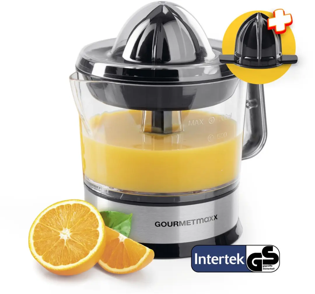 GOURMETmaxx elektrische citruspers & sinaasappelsap