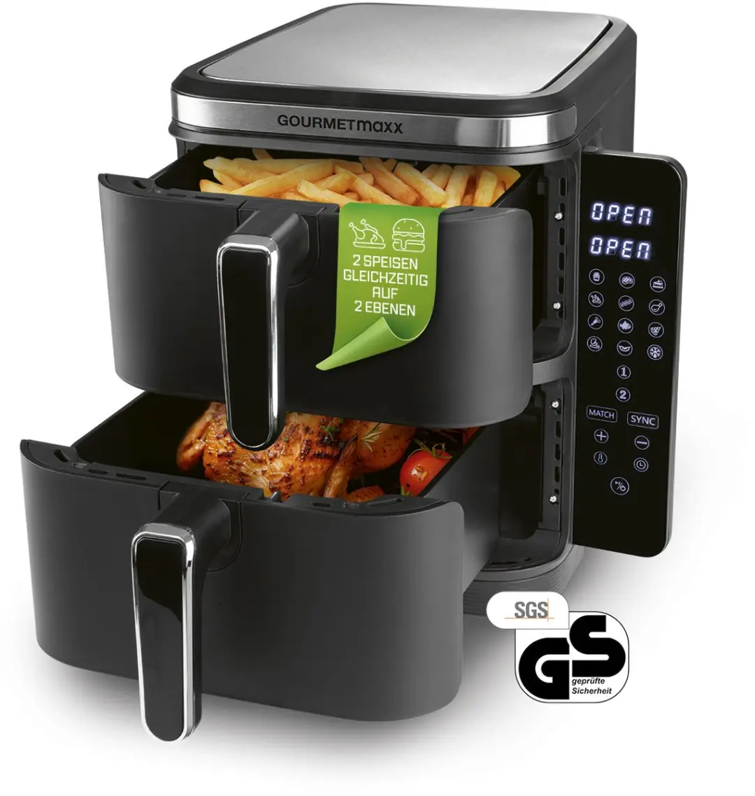 Gourmetmaxx FryUp Vertical 15305 Airfryer 10L