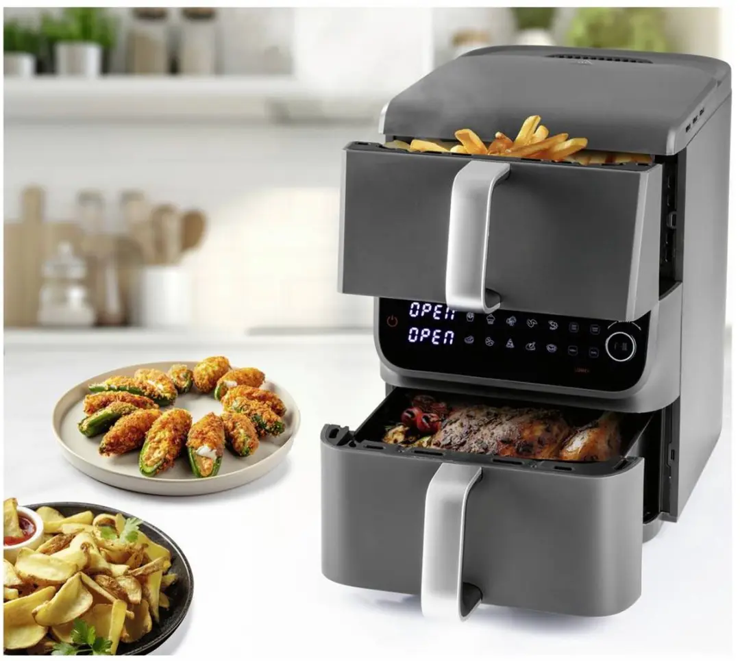 GourmetMaxx 16404 Heteluchtfriteuse - 10 l - 2500W - afbeelding 6 van 6