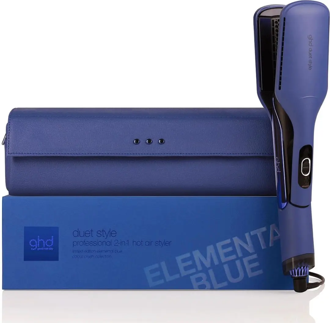 ghd Duet Style Hetelucht Stijltang - Elemental Blue - afbeelding 4 van 4