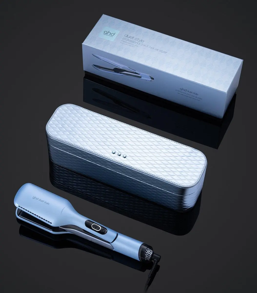 ghd Duet Style 2-in-1 Hetelucht Stijltang Iced Luxe