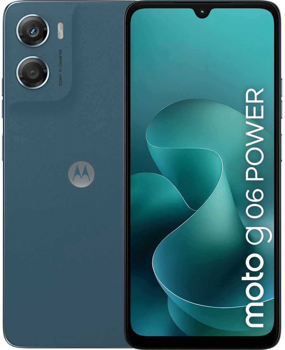 Motorola Moto G06 Power 4G - 64GB - Blauw