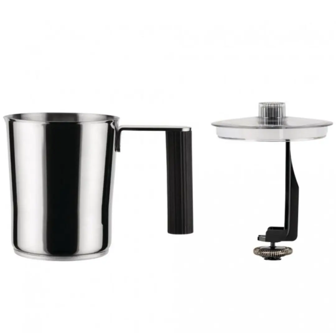 Alessi Plissé Melkopschuimer 600W - Zwart - afbeelding 3 van 6